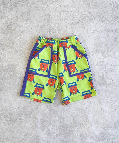 HOGAN RANCH WEAR（ホーガンランチウエア）の「ミニウラケソウガラショートパンツ（80～130cm）（その他パンツ・キッズ・グレー/ライム/マルチ・90/100/110/120/80/95/130）」の13枚目の写真