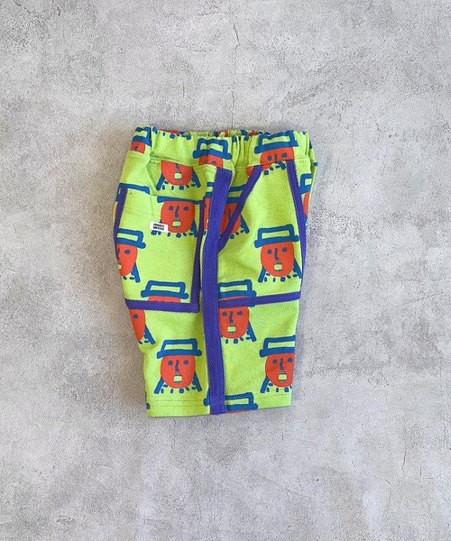 HOGAN RANCH WEAR（ホーガンランチウエア）の「ミニウラケソウガラショートパンツ（80～130cm）（その他パンツ・キッズ・グレー/ライム/マルチ・90/100/110/120/80/95/130）」の14枚目の写真