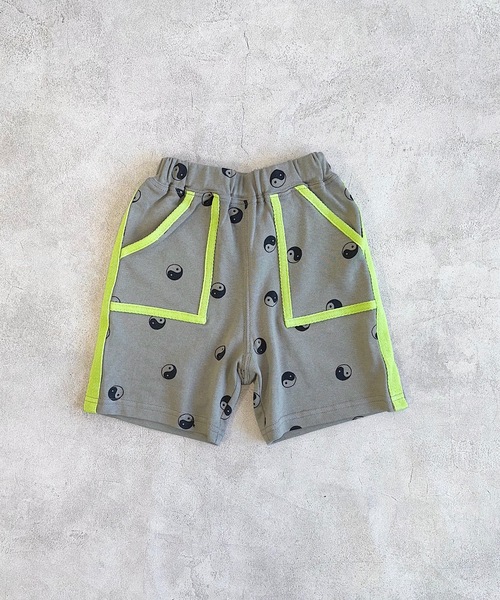 HOGAN RANCH WEAR（ホーガンランチウエア）の「ミニウラケソウガラショートパンツ（80～130cm）（その他パンツ・キッズ・グレー/ライム/マルチ・90/100/110/120/80/95/130）」の7枚目の写真