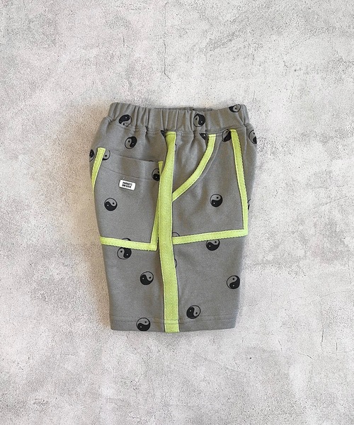 HOGAN RANCH WEAR（ホーガンランチウエア）の「ミニウラケソウガラショートパンツ（80～130cm）（その他パンツ・キッズ・グレー/ライム/マルチ・90/100/110/120/80/95/130）」の8枚目の写真