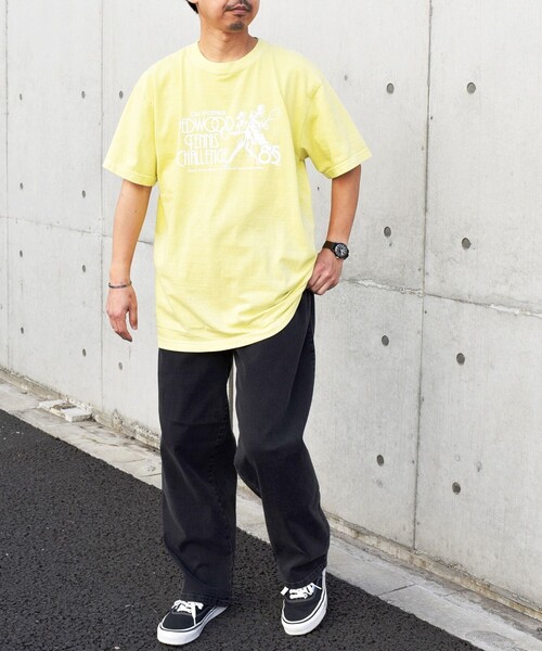 GOOD ROCK SPEED(グッドロックスピード)の「【SHIPS any別注】GOOD ROCK SPEED: レトロ スポーツ グラフィック Tシャツ◇(Tシャツ/カットソー・メンズ・ライトイエロー/ロイヤルブルー/ブラック/ホワイト/グレー・MEDIUM/LARGE/X-LARGE)」の15枚目の写真