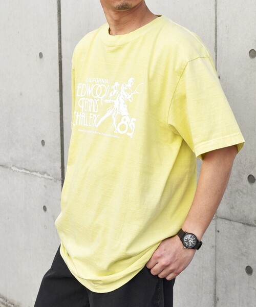 GOOD ROCK SPEED(グッドロックスピード)の「【SHIPS any別注】GOOD ROCK SPEED: レトロ スポーツ グラフィック Tシャツ◇(Tシャツ/カットソー・メンズ・ライトイエロー/ロイヤルブルー/ブラック/ホワイト/グレー・MEDIUM/LARGE/X-LARGE)」の17枚目の写真