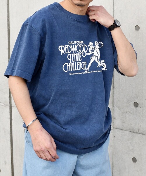 GOOD ROCK SPEED(グッドロックスピード)の「【SHIPS any別注】GOOD ROCK SPEED: レトロ スポーツ グラフィック Tシャツ◇(Tシャツ/カットソー・メンズ・ライトイエロー/ロイヤルブルー/ブラック/ホワイト/グレー・MEDIUM/LARGE/X-LARGE)」の20枚目の写真