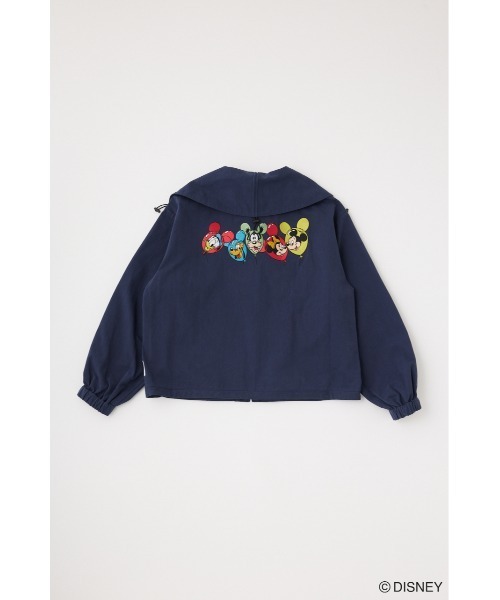 MOUSSY(マウジー)の「MD BALLOON ジャケット(その他アウター・レディース・ネイビー/オフホワイト・FREE)」の4枚目の写真