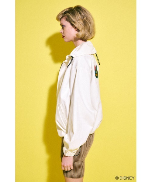 MOUSSY(マウジー)の「MD BALLOON ジャケット(その他アウター・レディース・ネイビー/オフホワイト・FREE)」の9枚目の写真