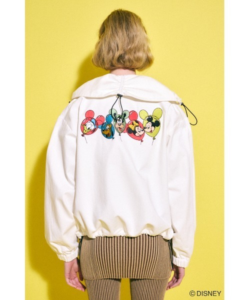 MOUSSY(マウジー)の「MD BALLOON ジャケット(その他アウター・レディース・ネイビー/オフホワイト・FREE)」の10枚目の写真