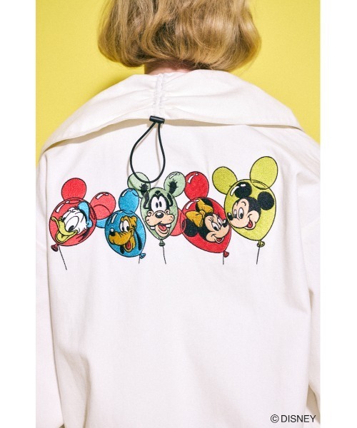 MOUSSY(マウジー)の「MD BALLOON ジャケット(その他アウター・レディース・ネイビー/オフホワイト・FREE)」の11枚目の写真