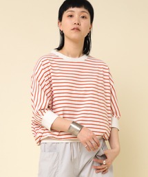 RNA-N | M2221 マリンボーダードルマンスリーブＴ(Tシャツ/カットソー)