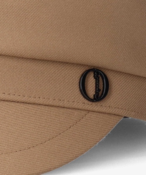 Chapeau d' O（シャポードオー）の「Chapeaud’O Over Marine Cas / シャポードオー（キャスケット・レディース・ブラック/ベージュ・M/57.5cm/S(56cm)）」の5枚目の写真