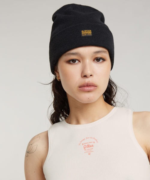 G-STAR（ジースター）の「RACERBACK RIBBED SLIM TANK TOP/リブスリムタンクトップ（タンクトップ・レディース・オフホワイト/グレー系その他・X-SMALL/SMALL/MEDIUM）」の5枚目の写真