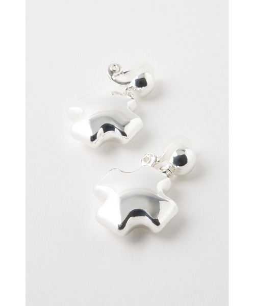 MOUSSY（マウジー）の「PUFFED CROSS CLIP イヤリング（イヤリング・レディース・ゴールド/シルバー・FREE）」の8枚目の写真