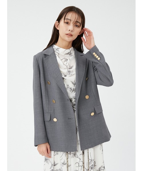 フレイアイディー　ダブルテーラードライトジャケット FRAY I.D（フレイアイディー）の「ダブルテーラードライトジャケット