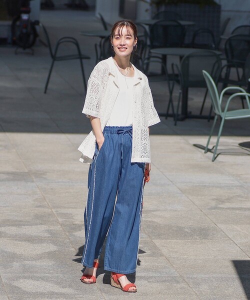 SHOO・LA・RUE（シューラルー）の「◆片手ではけるサンダル　シューダル24SS（サンダル・レディース・ブラウン系1/レッド系1/チャコールグレー/ブラック/サンドベージュ・45/35/25）」の19枚目の写真