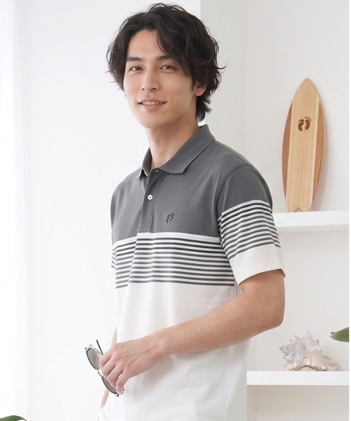 セール】【HANGTEN/ハンテン】スタンダードシルエットパネル切り替え