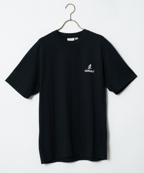 Gramicci（グラミチ）の「[GRAMICCI/グラミチ] ワンポイントロゴ ショートスリーブTシャツ（Tシャツ/カットソー・レディース・ホワイト/ブラック・M/L/XL）」の12枚目の写真