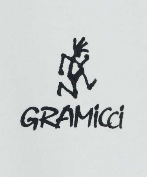 Gramicci（グラミチ）の「[GRAMICCI/グラミチ] ワンポイントロゴ ショートスリーブTシャツ（Tシャツ/カットソー・レディース・ホワイト/ブラック・M/L/XL）」の16枚目の写真