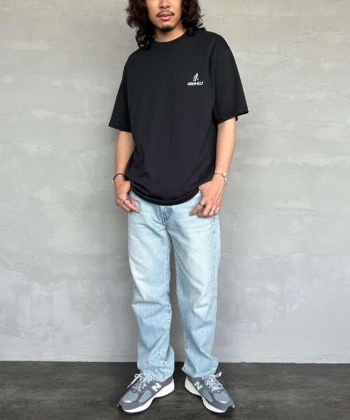 Gramicci（グラミチ）の「[GRAMICCI/グラミチ] ワンポイントロゴ ショートスリーブTシャツ（Tシャツ/カットソー・レディース・ホワイト/ブラック・M/L/XL）」の9枚目の写真
