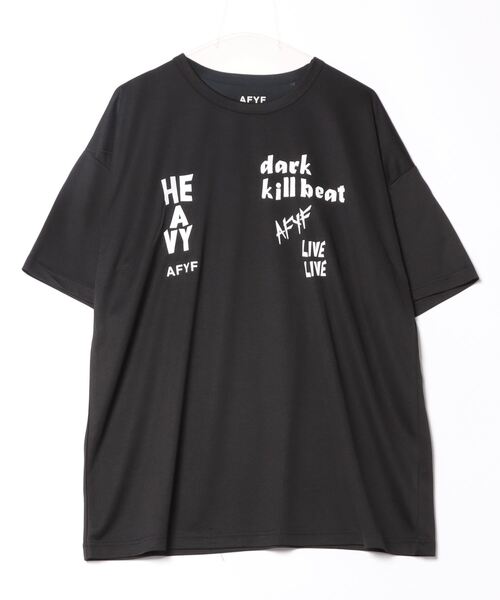 AFYF（エーエフワイエフ）の「【AFYF】MESH TRPRINT SS TEE5/ビッグ 
