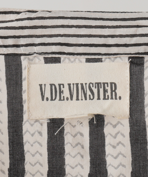 v.de.vinster ヴィドヴァンスター　刺繍バルーン　カフタンブラウス セール】【V DE VINSTER/ヴィド ヴァンスター】ブラウス（シャツ