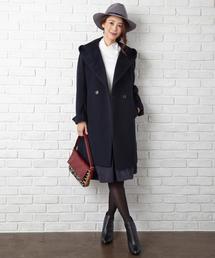 23区 | ウールアンゴラビーバー フーデットコート(その他アウター)