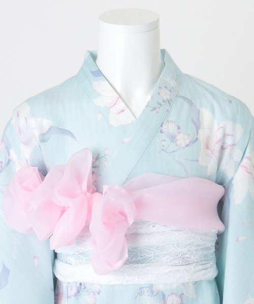 mezzo piano（メゾピアノ）の「百合柄 浴衣（浴衣）」 - WEAR