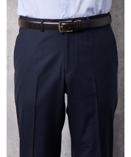 Perfect Suit FActory(パーフェクトスーツファクトリー)の「軽量&清涼パンツ トロピカル生地・高通気 凄脚(すごあし)シリーズ 無地 ベージュ/ネイビー(スラックス・メンズ・ベージュ/ネイビー・91/88/85/82/79/76/94)」の12枚目の写真