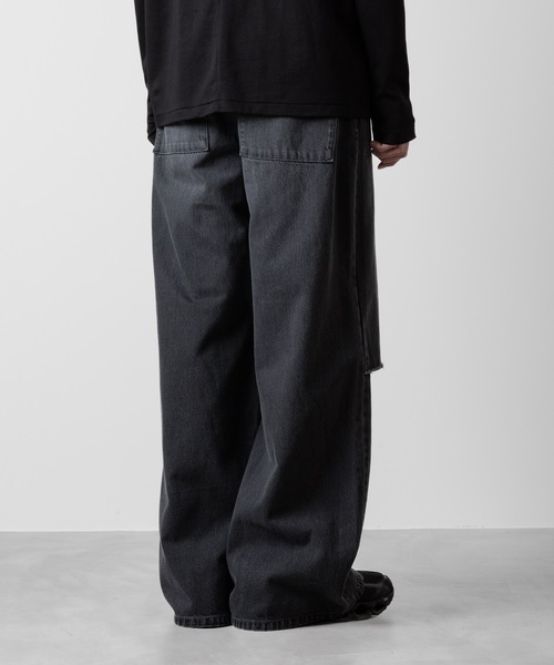 VEIN （ヴェイン）の「11oz デニム カットオフバギージーンズ / 11oz 