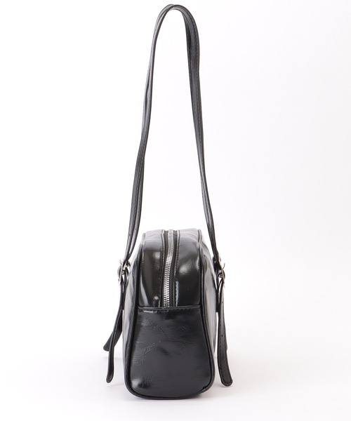 Lace Ladies（レースレディース）の「ロング ストラップ ボストン ショルダーバッグ（ボストンバッグ・レディース・ブラック/アイボリー・FREE）」の12枚目の写真