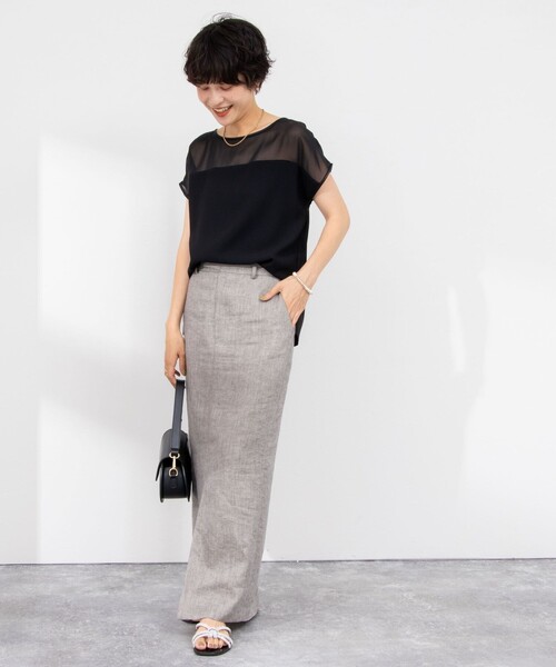 NOLLEY'S Sophi（ノーリーズソフィ）の「ジョーゼット×シフォン