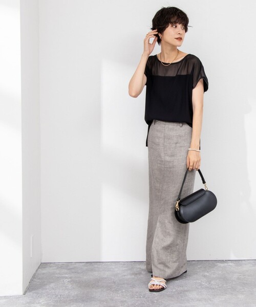NOLLEY'S Sophi（ノーリーズソフィ）の「ジョーゼット×シフォン