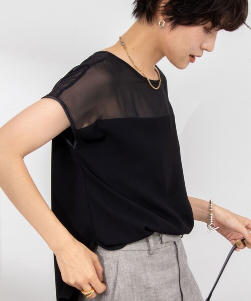 NOLLEY'S Sophi（ノーリーズソフィ）の「ジョーゼット×シフォン