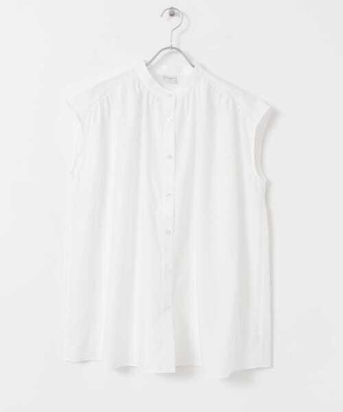 URBAN RESEARCH DOORS（アーバンリサーチドアーズ）の「レース切替フレンチブラウス（シャツ/ブラウス・レディース・ブラック/オフホワイト/ブルー・MEDIUM）」の21枚目の写真