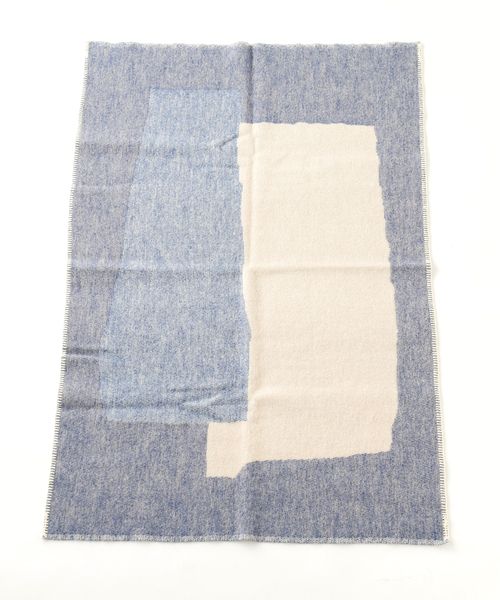 journal standard Furniture （ジャーナルスタンダードファニチャー）の「BLANKET TANGIER 130×90　ブランケット タンジェ（ブランケット・レディース・ブルー系その他・FREE）」の9枚目の写真