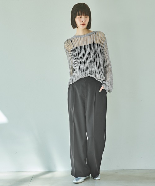 UmaFukuyaページ セール】サイドラインスラックスパンツ / 131983（スラックス