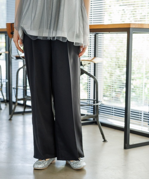 LAKOLE(ラコレ)の「サイドラインスラックスパンツ / 131983(スラックス・レディース・ブラック/グレー/ベージュ/グレー系2/ネイビー系8/グレー系その他/ブラック系その他2・LARGE/MEDIUM/SMALL)」の8枚目の写真