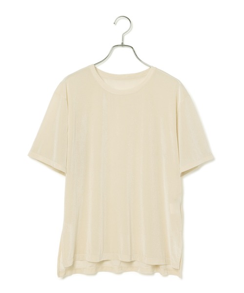 ROPE'（ロペ）の「シアーベロアトップス（Tシャツ/カットソー・レディース・オフホワイト/ブラック/ダークブラウン・FREE）」の21枚目の写真