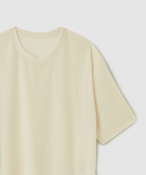 ROPE'（ロペ）の「シアーベロアトップス（Tシャツ/カットソー・レディース・オフホワイト/ブラック/ダークブラウン・FREE）」の17枚目の写真