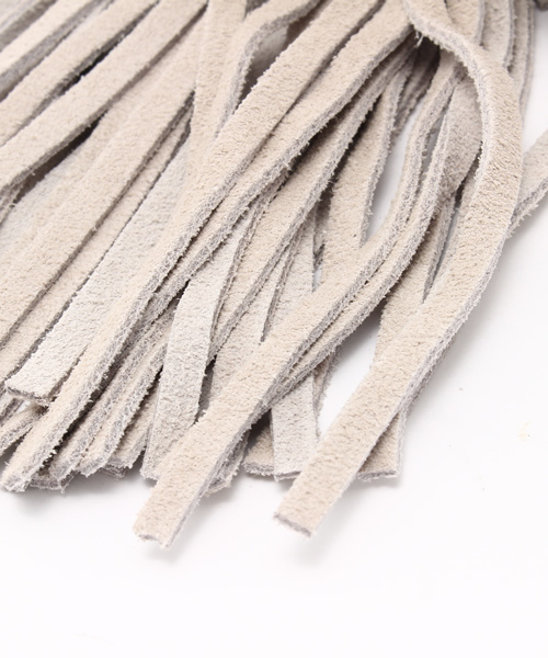 mystic（ミスティック）の「【mystic】スエードフリンジ巾着ショルダー（ショルダーバッグ・レディース・ブラック/キャメル/グレー・ﾌﾘ-）」の18枚目の写真