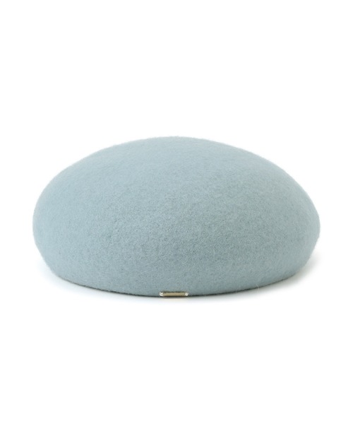 ROPE' PICNIC（ロペピクニック）の「プレート付きウールベレー帽/リンクコーデ（ハンチング/ベレー帽・レディース・ブラック/ベージュ系その他/ブルー系その他4・FREE）」の5枚目の写真