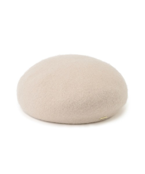 ROPE' PICNIC（ロペピクニック）の「プレート付きウールベレー帽/リンクコーデ（ハンチング/ベレー帽・レディース・ブラック/ベージュ系その他/ブルー系その他4・FREE）」の14枚目の写真