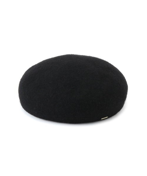 ROPE' PICNIC（ロペピクニック）の「プレート付きウールベレー帽/リンクコーデ（ハンチング/ベレー帽・レディース・ブラック/ベージュ系その他/ブルー系その他4・FREE）」の19枚目の写真