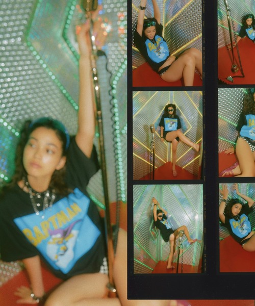 WHITELAND（ホワイトランド）の「WHITELAND/ホワイトランド/BURTMAN TEE（Tシャツ/カットソー・メンズ・ブラック/ホワイト・F）」の16枚目の写真