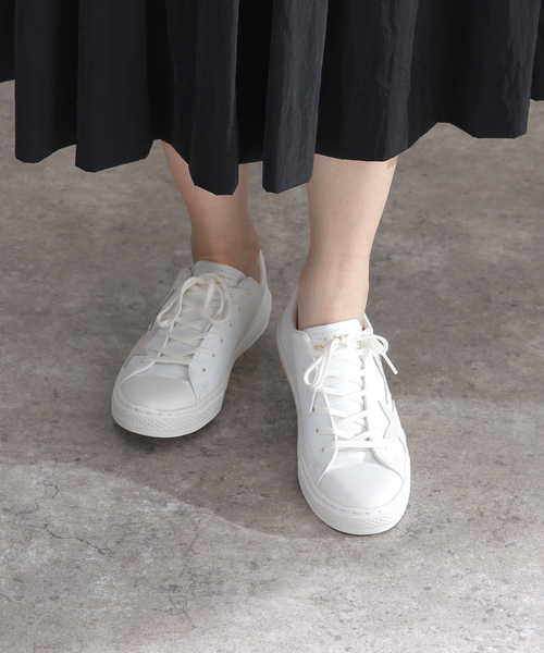CONVERSE（コンバース）の「【CONVERSE/コンバース】ALL STAR COUPE TRIOSTAR OX：スニーカー（スニーカー・レディース・ホワイト・25.5cm/25cm/24.5cm/24cm/23.5cm/23cm）」の3枚目の写真