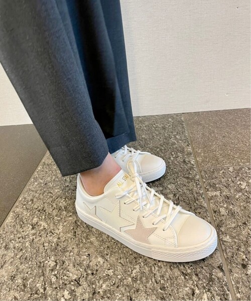 CONVERSE（コンバース）の「【CONVERSE/コンバース】ALL STAR COUPE TRIOSTAR OX：スニーカー（スニーカー・レディース・ホワイト・25.5cm/25cm/24.5cm/24cm/23.5cm/23cm）」の8枚目の写真