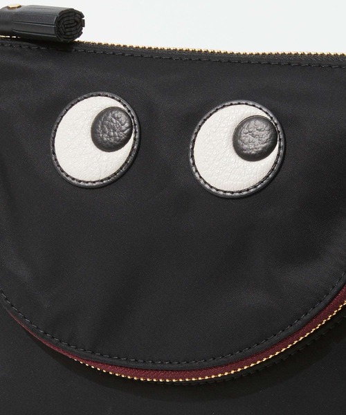 ANYA HINDMARCH ECONYL Regenerated Nylon in Black アニヤハインド