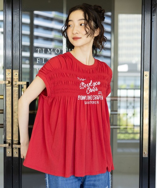 ピンキー＆ダイアン　タグ付き新品未使用　Voyageプリント Tシャツ　白 ピンキー＆ダイアン タグ付き新品未使用 Voyageプリント Tシャツ
