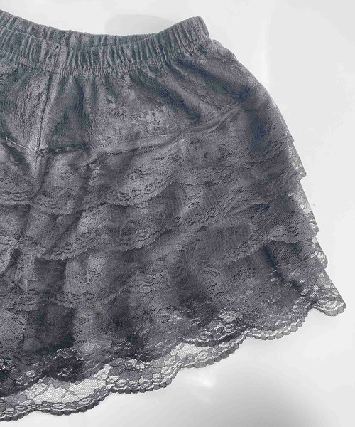 WEGO（ウィゴー）の「WEGO/【お気に入り1万人突破！】レースフリルショートパンツ（その他パンツ・レディース・ホワイト/ブラック/イエロー・FREE）」の15枚目の写真