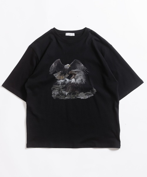 MUHET(ミュエータ)の「アソートアニマルプリントTシャツ(Tシャツ/カットソー・レディース・その他/オフホワイト/ホワイト系その他/ブラック・MEDIUM/X-LARGE)」の3枚目の写真