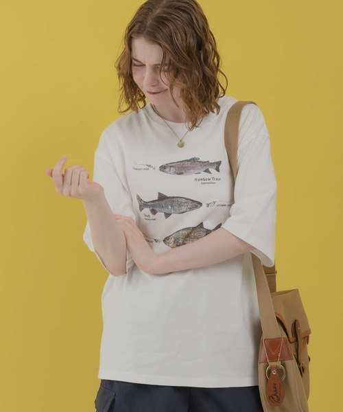 MUHET(ミュエータ)の「アソートアニマルプリントTシャツ(Tシャツ/カットソー・レディース・その他/オフホワイト/ホワイト系その他/ブラック・MEDIUM/X-LARGE)」の17枚目の写真