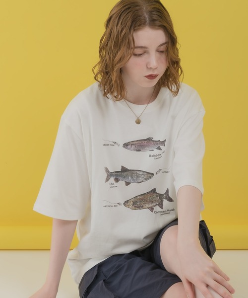 MUHET(ミュエータ)の「アソートアニマルプリントTシャツ(Tシャツ/カットソー・レディース・その他/オフホワイト/ホワイト系その他/ブラック・MEDIUM/X-LARGE)」の15枚目の写真